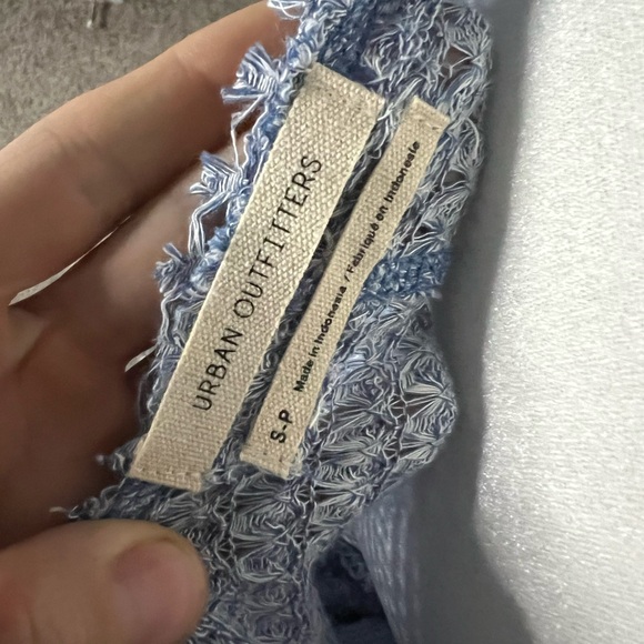 Urban outfitters blue drapey sweater in size small - Picture 3 of 4